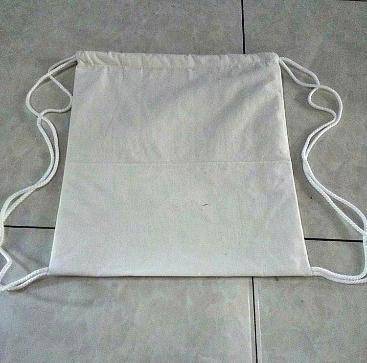 drawstring putih polos