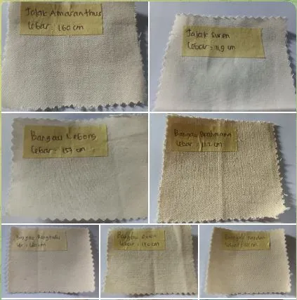 Kanvas Blacu lebih tebal dari kain blacu